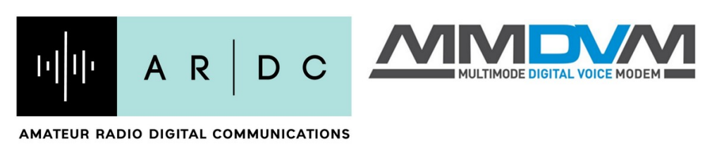 Image that combines the ARDC and MMDVM logos